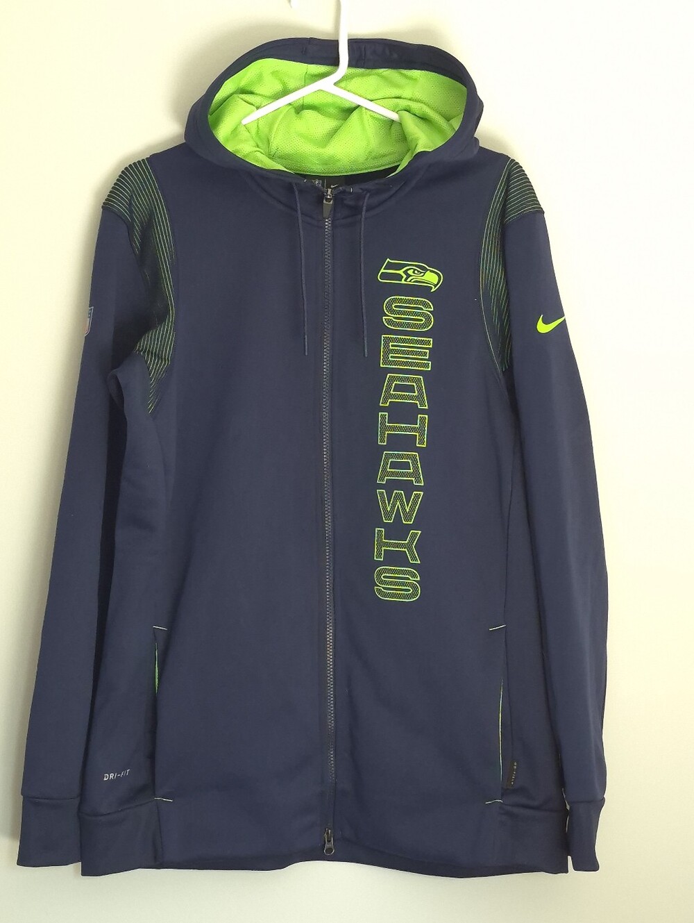 Nike NFL Seahawks full zip hoodie